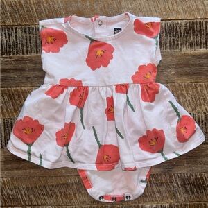 Tea Collection Lavender Floral Baby Dress